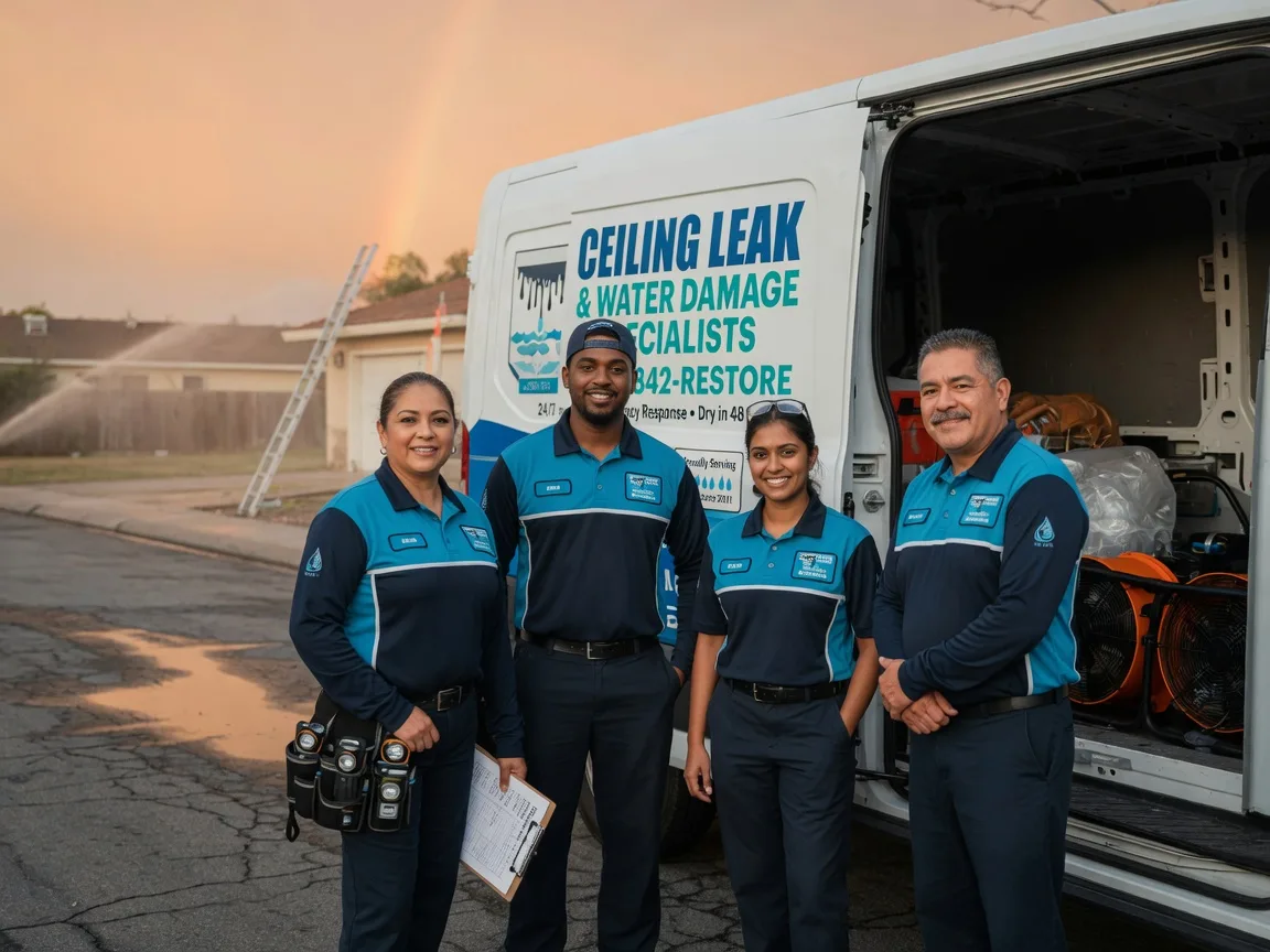 Ceiling Leak Cleanup company in New Harbor, ME